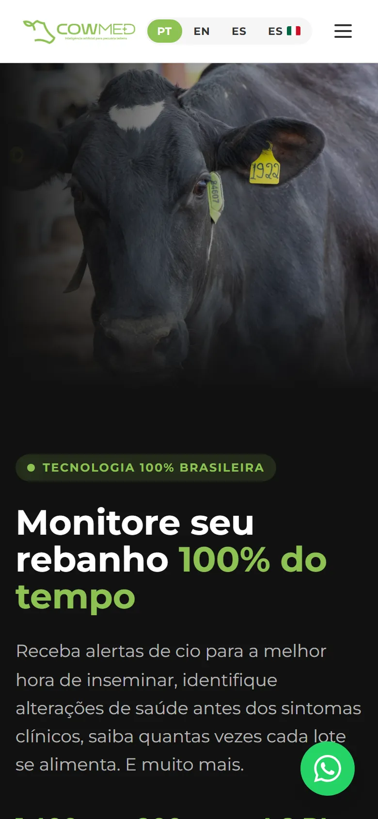 cowmed.com.br no celular